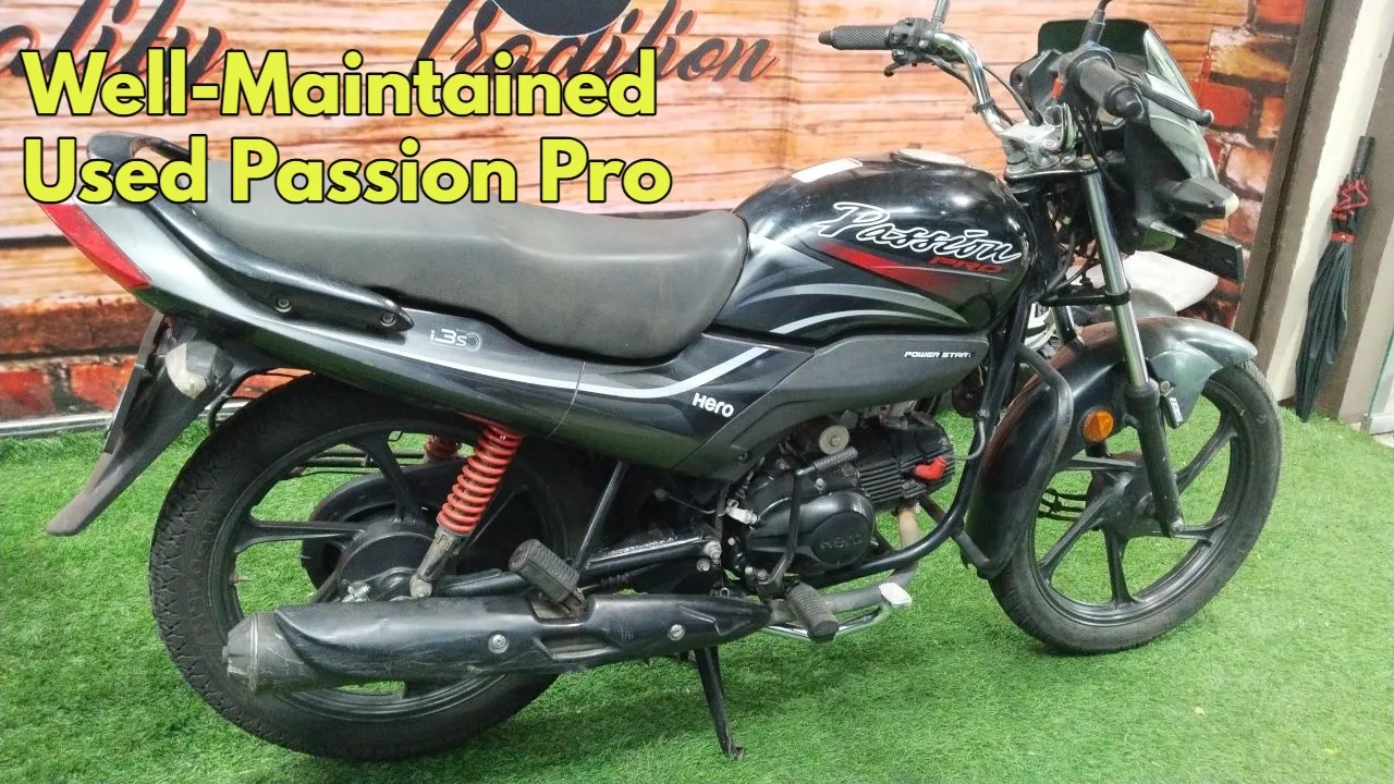 Get Your Dream Hero Passion Pro for Under ₹30,000! Incredible Used Bike Deal