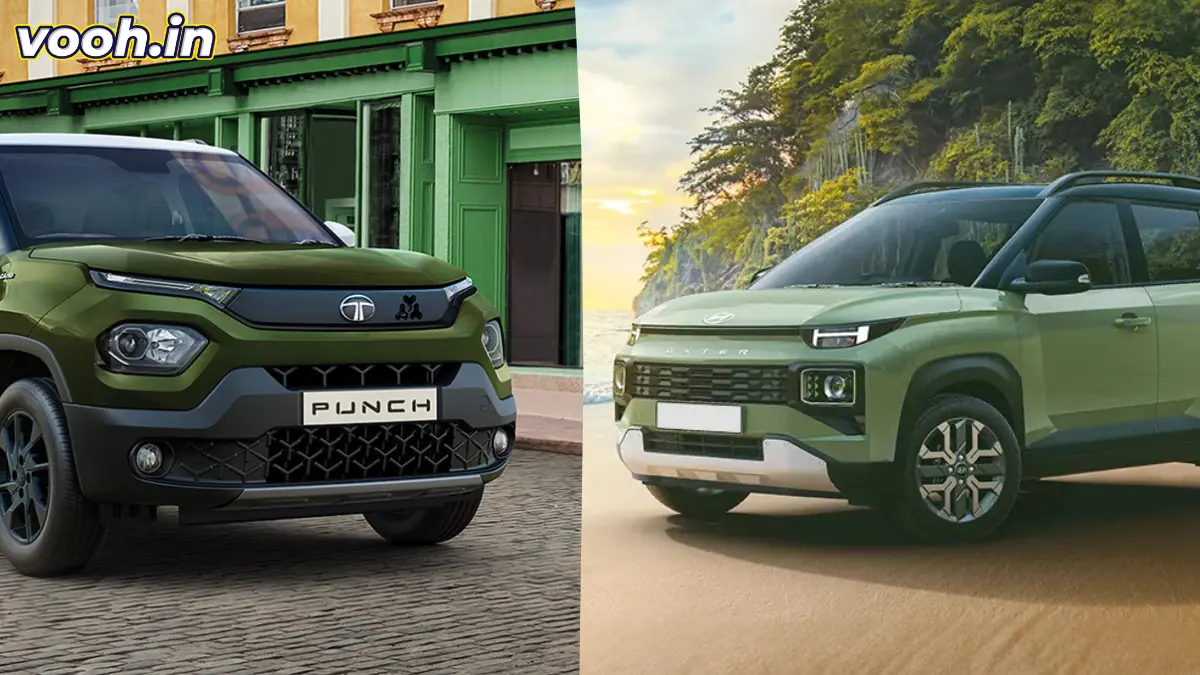 Tata Punch vs Hyundai Exter: Which Offers Better Value for Money? Find Out in This Comparison