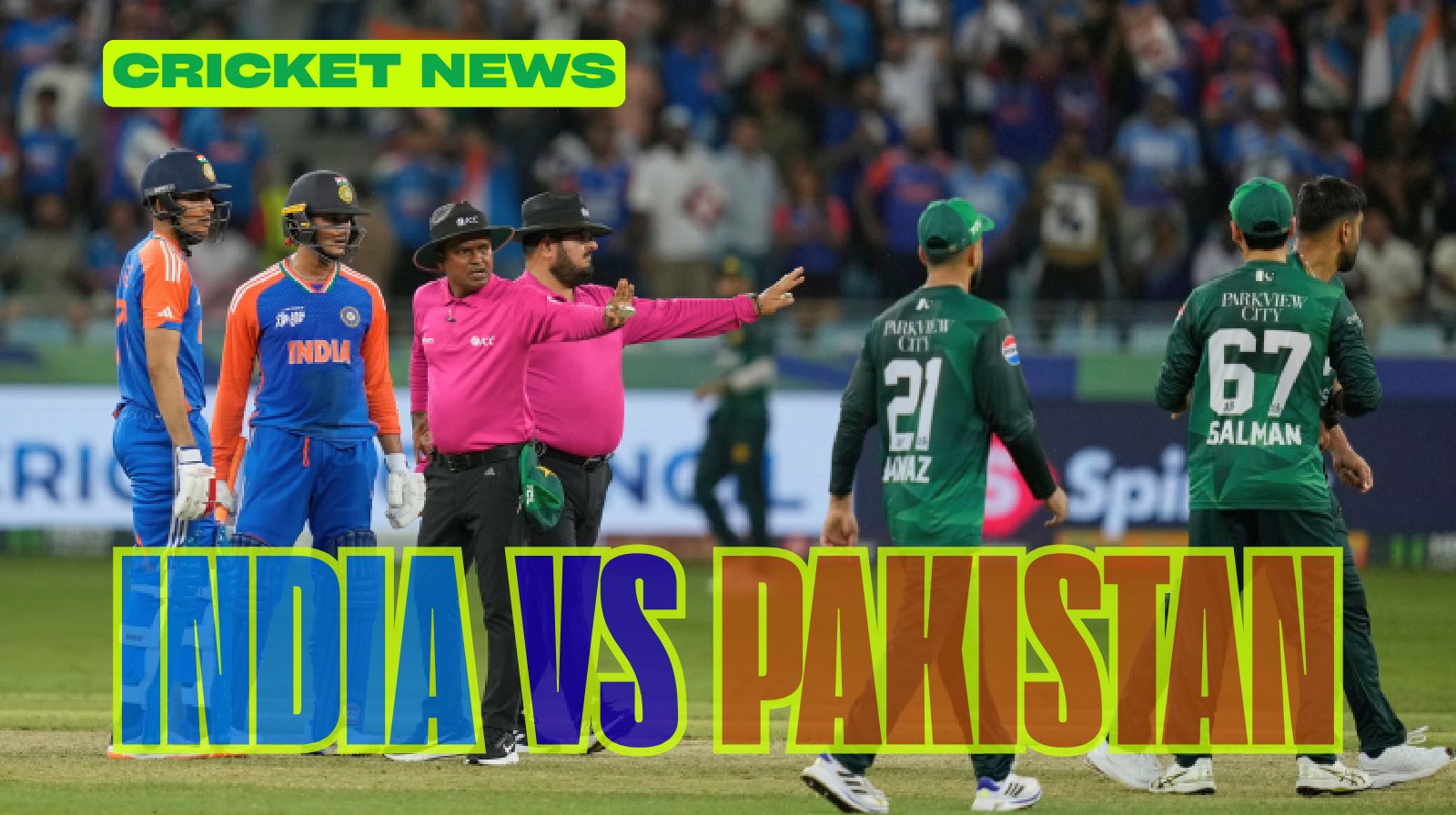 India Crush Pakistan in Asia Cup Showdown: Gill-Abhishek Blaze, Dube Delivers Knockout Punch